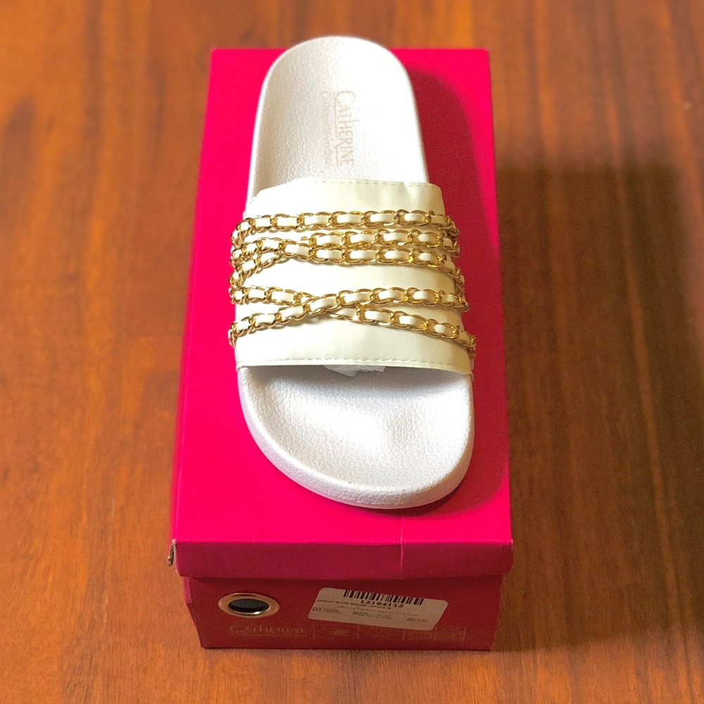 BRAND NEW Catherine malandrino Slides size 8